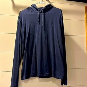 Navy blue polo sweatshirt great condition size large